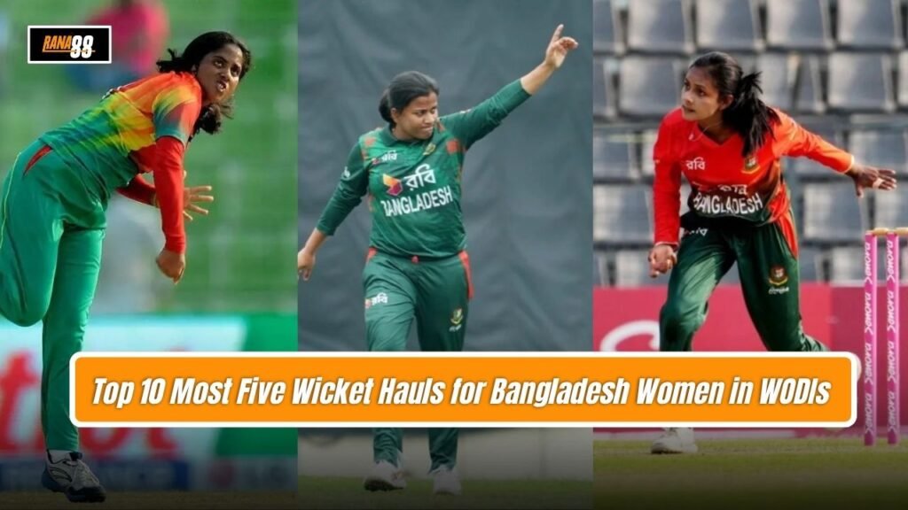 Most Five Wicket Hauls for Bangladesh Women in WODIs