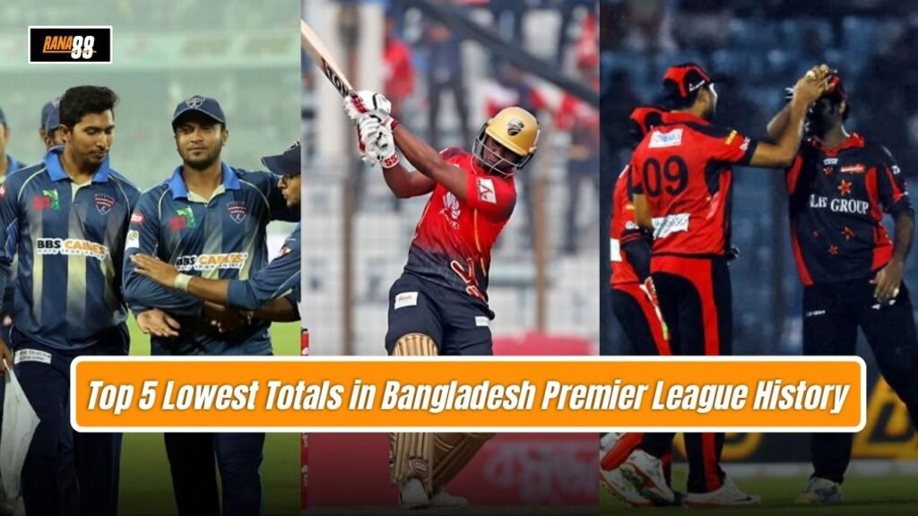 Lowest Totals in Bangladesh Premier League