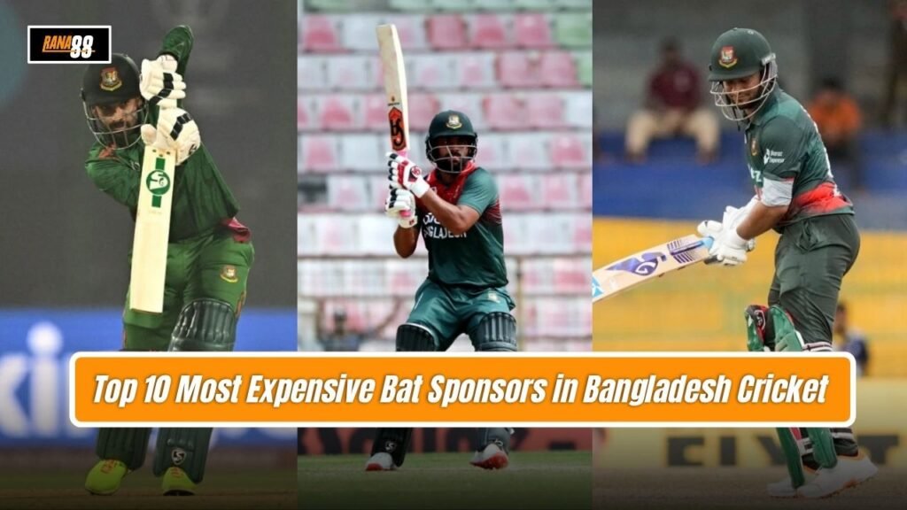 Most Expensive Bat Sponsors in Bangladesh Cricket